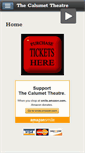 Mobile Screenshot of calumettheatre.com